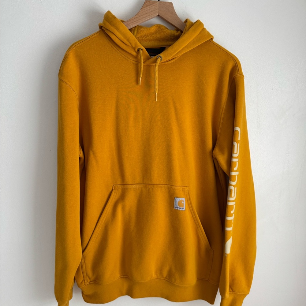Carhartt Mustard Loose Fit Sweatshirt